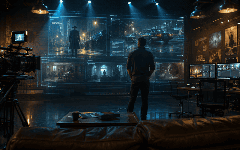 AI video production cinematic studio
