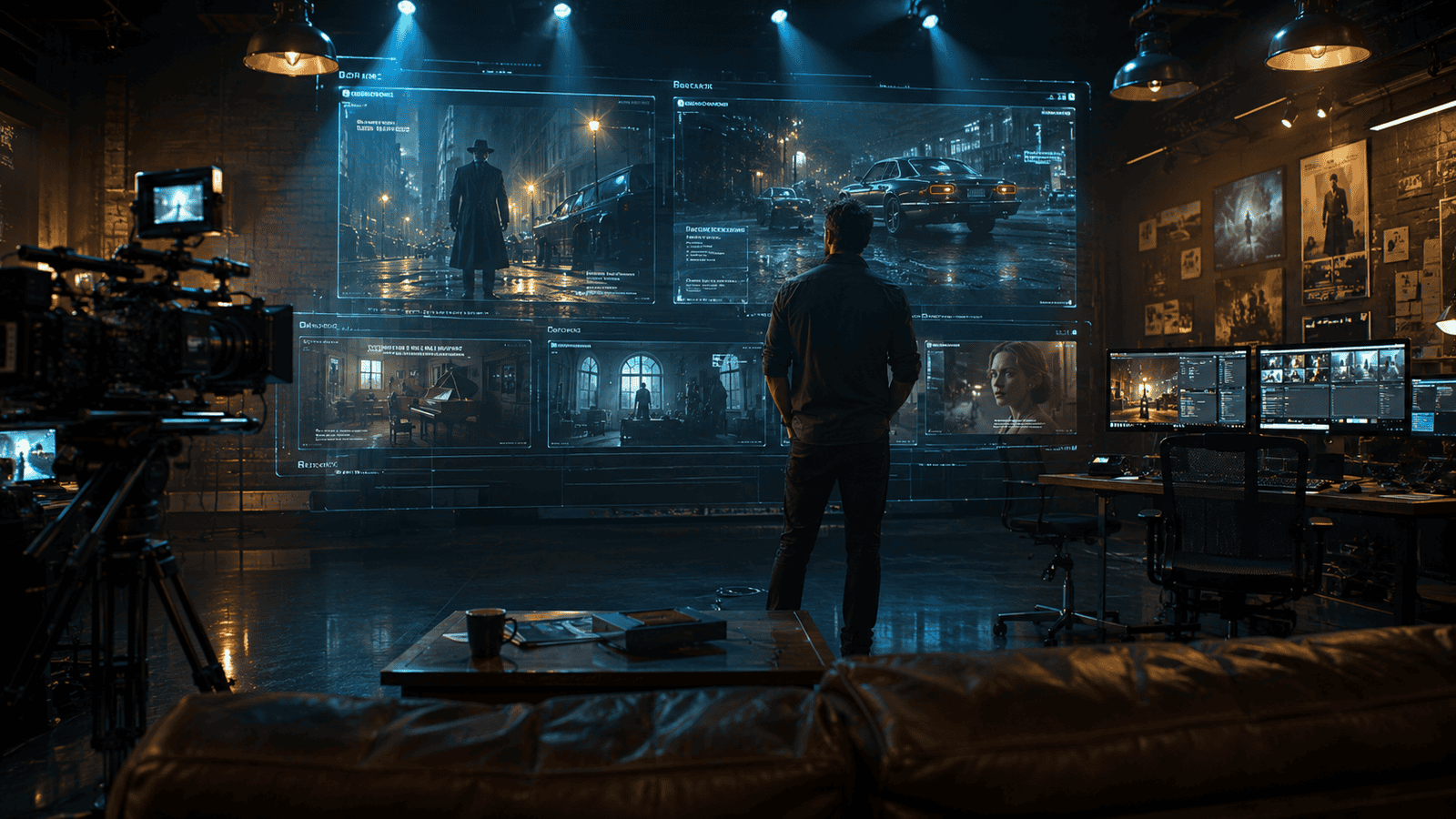 AI video production cinematic studio
